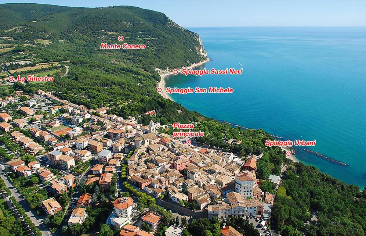 La Ginestra Bed & Breakfast Sirolo Exterior foto